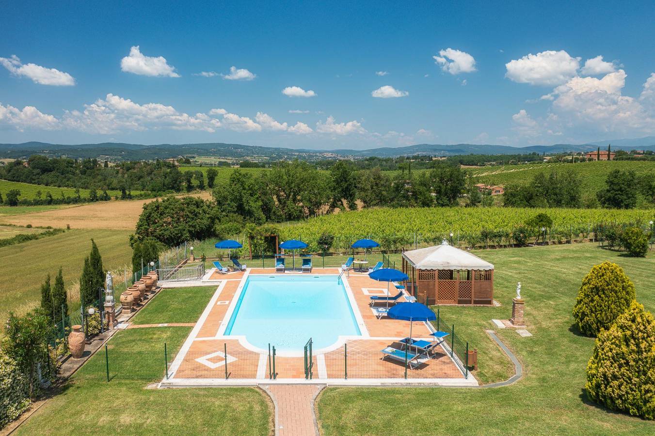Villa für 20 Personen mit Garten in Foiano della Chiana, Arezzo Provinz
