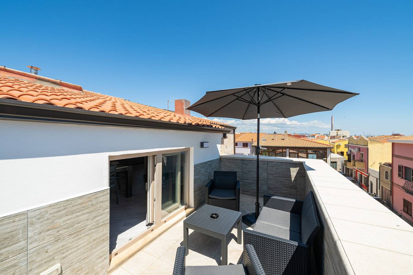 Casa vacanze 'Sea View' con vista mare, Wi-Fi e aria condizionata in Portoscuso, Provincia di Carbonia-Iglesias