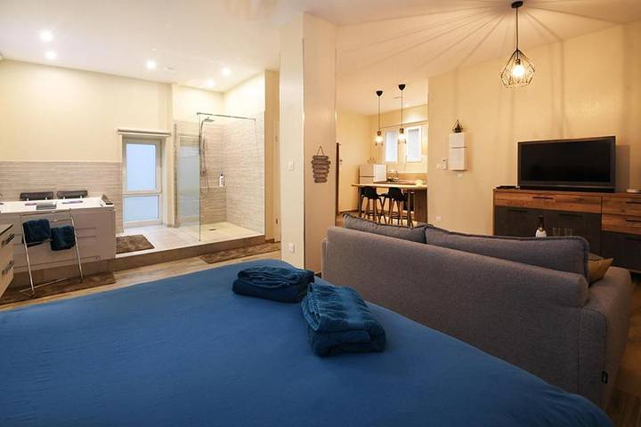 Apartament wakacyjny dla 4 osób, z jacuzzi w Strasburg