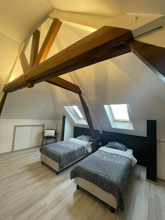 Location de vacances pour 4 personnes, avec Terrasse ainsi que Jardin et Vue à Wervik