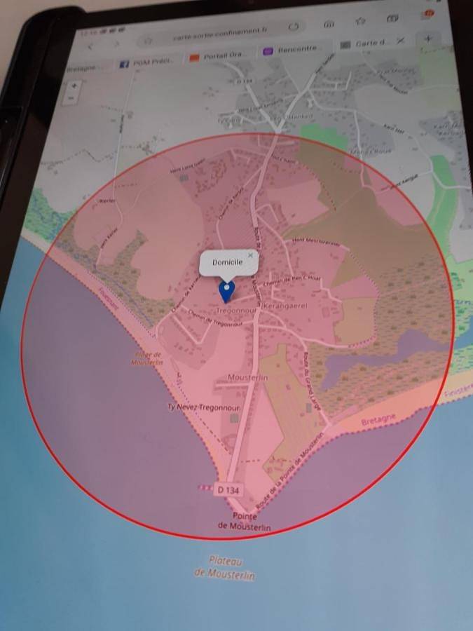 Location de vacances pour 2 personnes, avec vue ainsi que jardin et terrasse, animaux acceptés dans Plage Kerler Fouesnant - 4