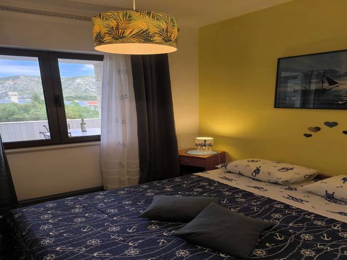 Ganze Wohnung, Cozy Apartments Žute, island of Korčula-One-Bedroom Apartment With Terrace And Sea View  (A2) in Račišće (Dalmatien), Korcula