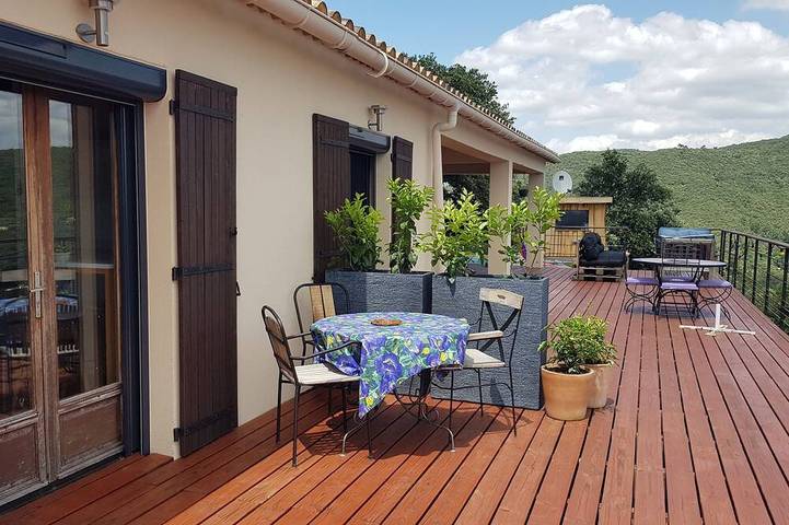 Maison d’hôte pour 2 personnes, avec jardin dans les Parc national des Cévennes