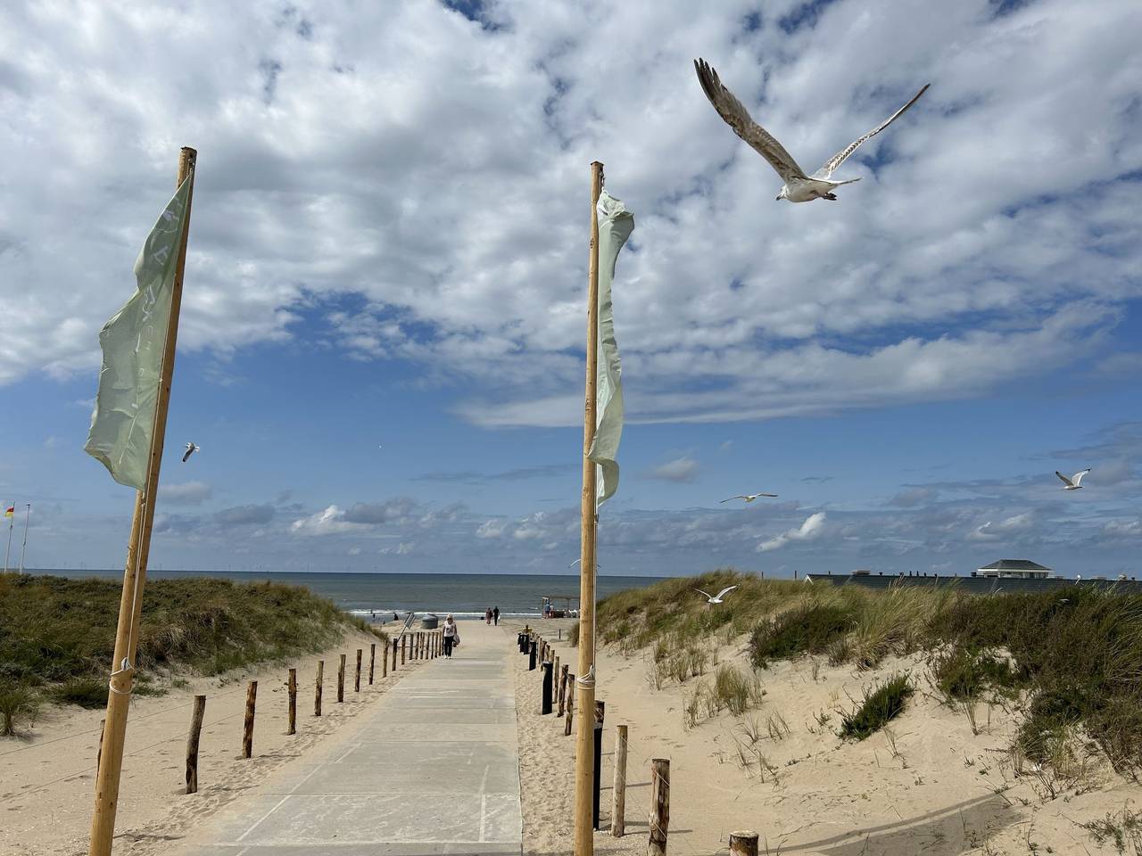 Stern Comfort in Noordwijk, Niederländische Nordsee