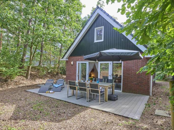 Huisje aan zee voor 6 personen, met terras en tuin aan het Veluwemeer