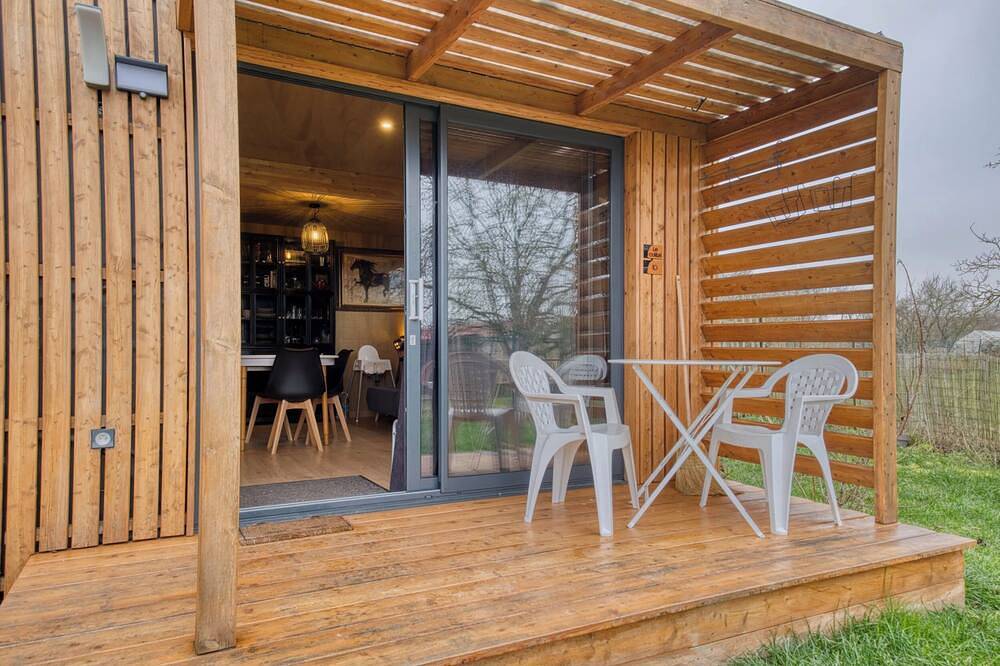 Beau chalet au calme pleine nature tout confort. Animaux de compagnie acceptés ! in Bernécourt, Toul