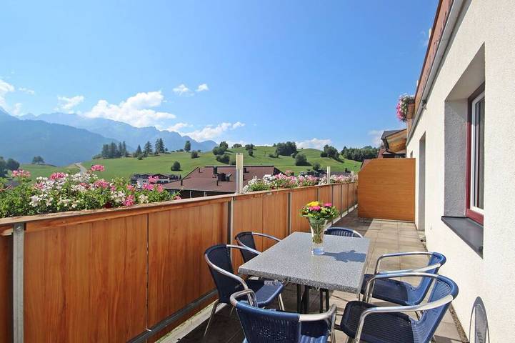 Ferienwohnung für 6 Personen, mit Balkon/Terrasse und Terrasse in Ladis