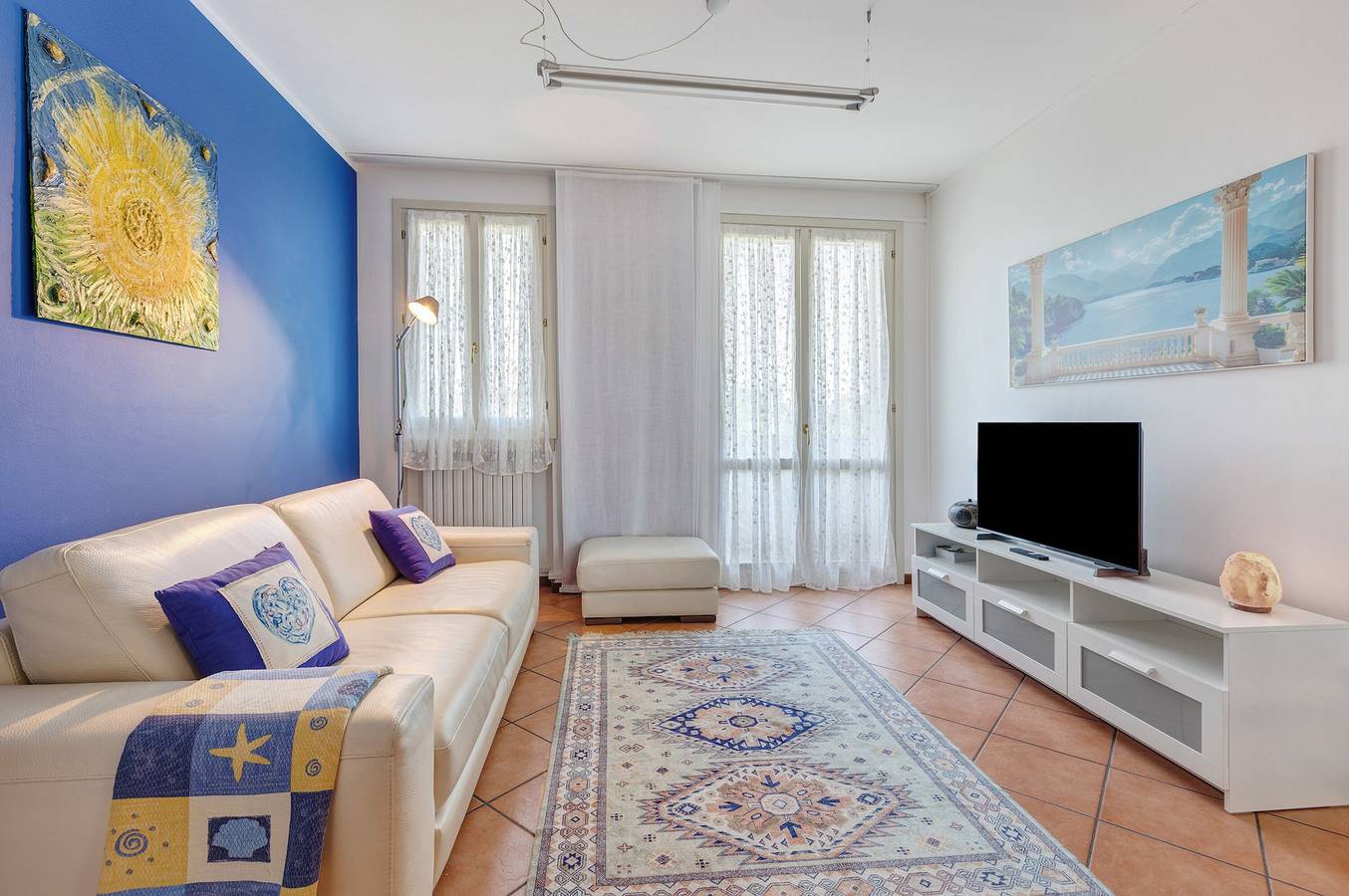 Appartement entier, Appartement 'Franciacorta' avec vue montagne, Wi-Fi et climatisation in Rovato, Province de Brescia