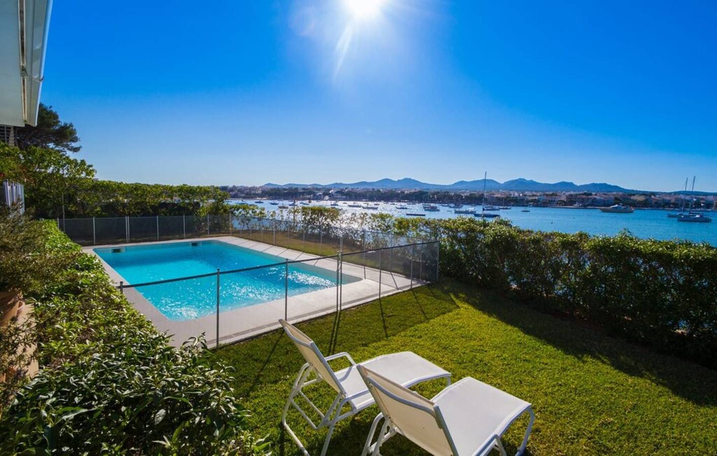 Villa 'Can Marilla' avec vue sur la mer, Wi-Fi et climatisation in Portocolom, Felanitx