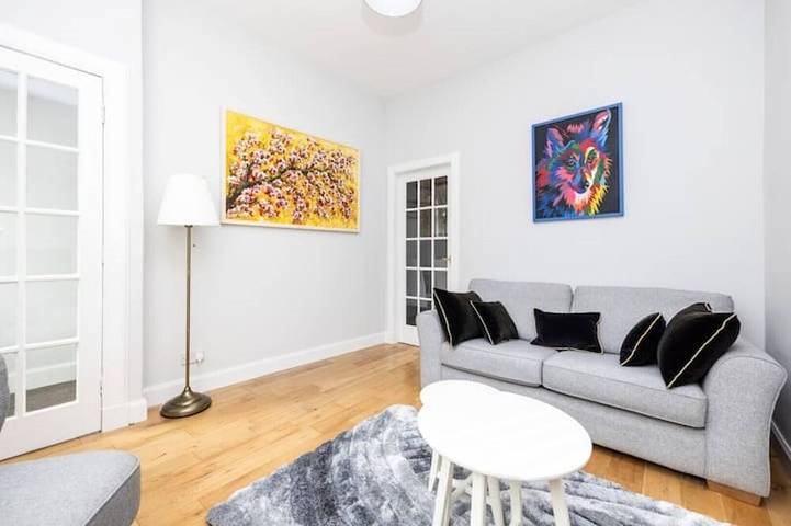 Holiday rental for 3 people, with garden in Peebles