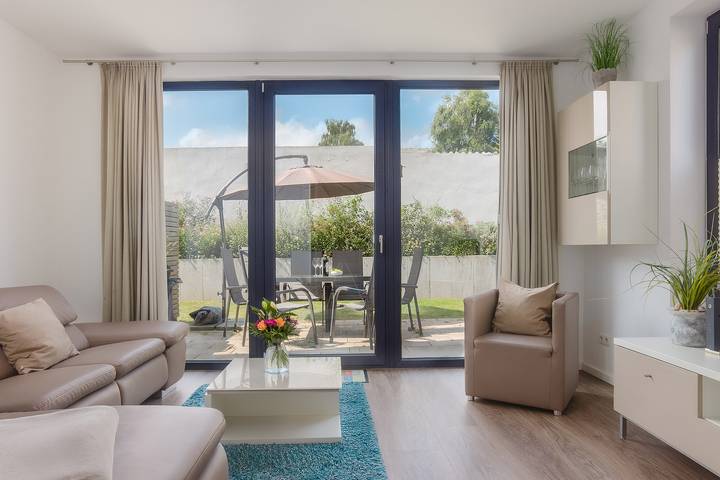 Ferienhaus für 6 Personen, mit Terrasse und Garten sowie Sauna in Heiligenhafen