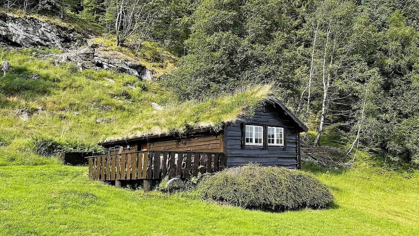 Ferienhaus für 5 Personen, mit Garten