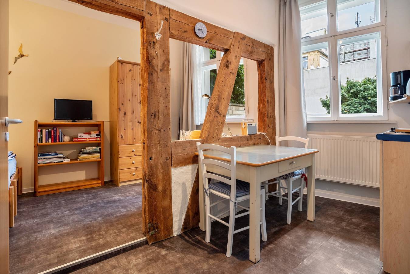 Estudio entero, Apartamento estudio 'Ferienwohnung Stralsund' con Wi-Fi in Ocenarium Stralsund, Stralsund