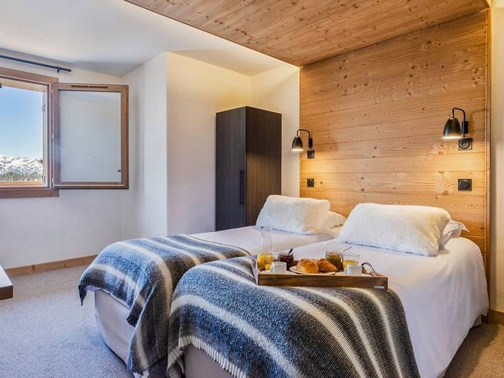 Ganze Wohnung, 4*-Wohnung mit Spa - Les Saisies, 4 Pers, privater Parkplatz in Les Saisies, Albertville und Umgebung