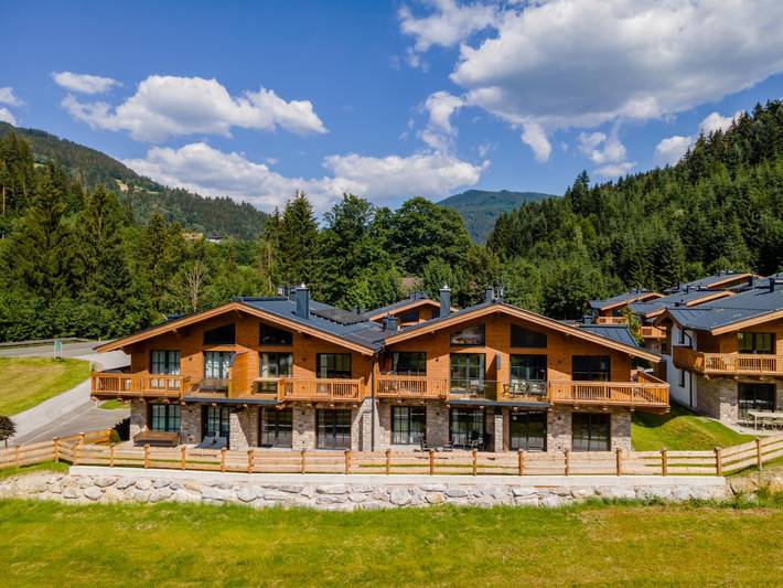 Chalet für 8 Personen, mit Balkon und Terrasse sowie Garten im Tennengebirge
