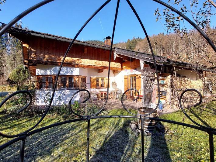 Ferienwohnung für 3 Personen, mit Terrasse und Garten sowie Ausblick, kinderfreundlich in Kreuth - 4