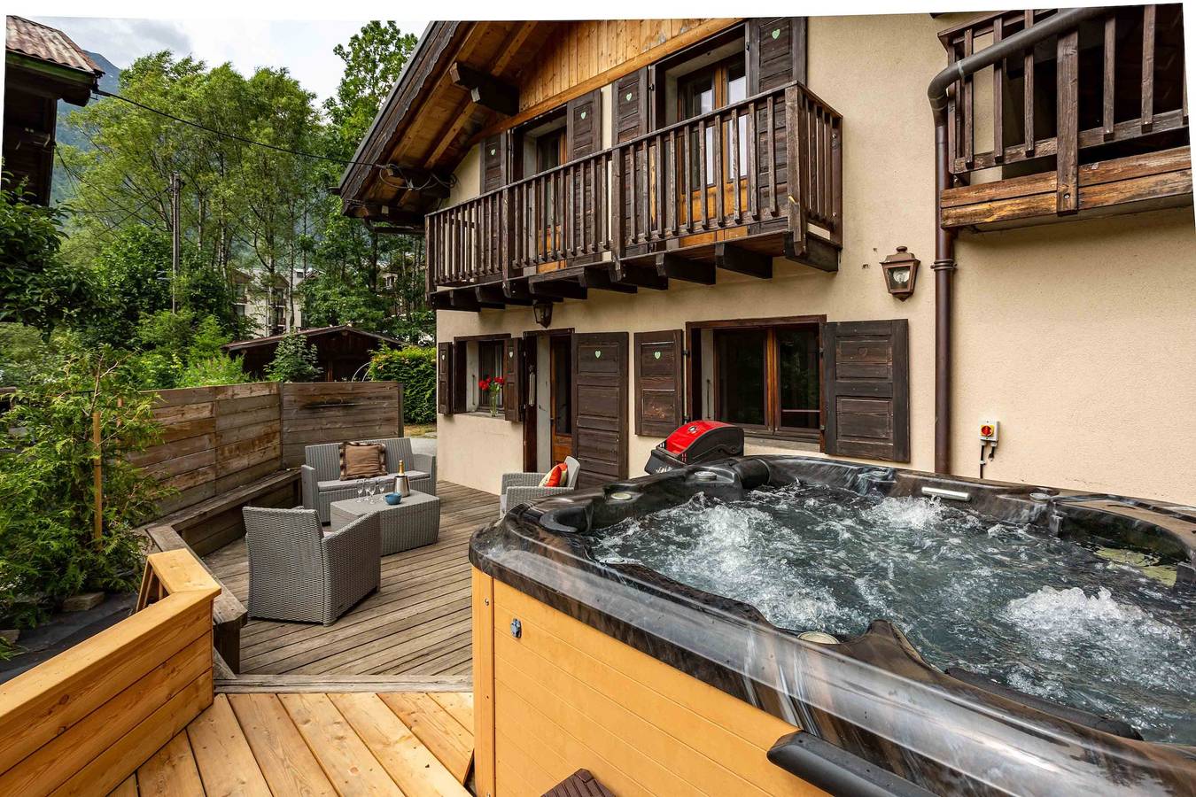 Chalet le Tremplin in Chamonix, Mont-Blanc-Massiv