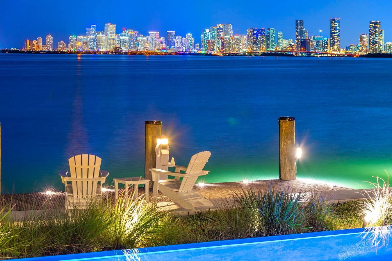 Luxury Bayfront Villa with Pool  New Construction in North Bay Village, Florida