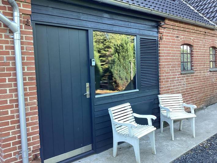 Ferienhaus für 4 Personen, mit Balkon und Terrasse sowie Garten und Ausblick in Ansager