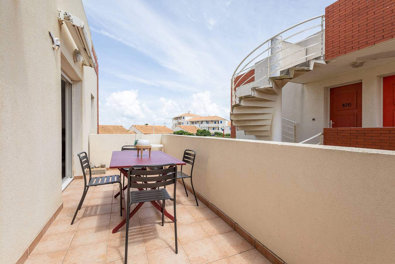 Ganze Wohnung, Reve De Mer, Duplex 6 pers en bord de plage. in Frontignan, Côte d'Améthyste