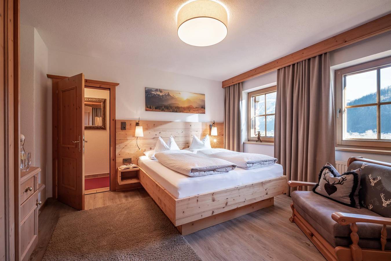 Ganze Ferienwohnung, Appartement Sonnblick in Tuxer Alpen, Zellberg