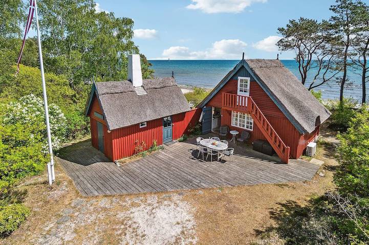 Luxus-Ferienhaus für 6 Personen, mit Garten, mit Haustier auf Bornholm