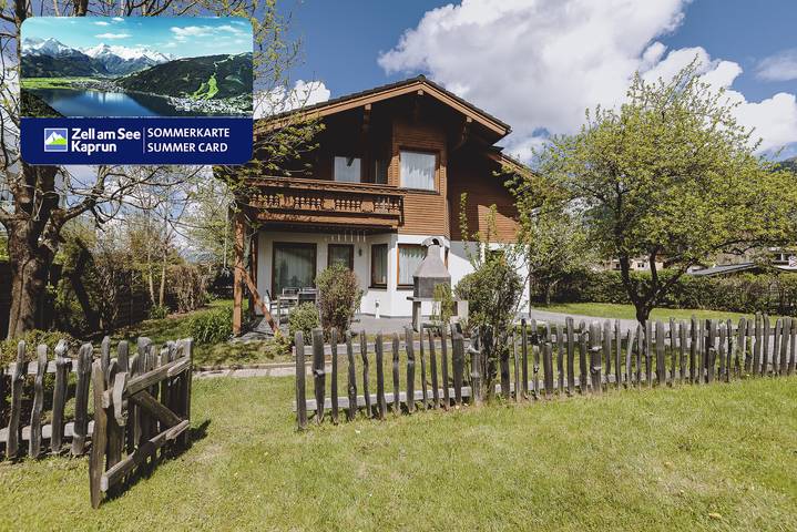 Ferienhaus für 14 Personen, mit Balkon und Whirlpool sowie Terrasse und Garten in Zell am See