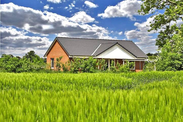 Ferienhaus für 4 Personen, mit Terrasse und Garten, mit Haustier in Struxdorf