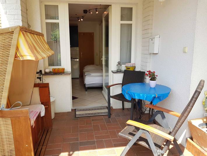 Ferienwohnung für 2 Personen, mit Terrasse und Garten in Koserow