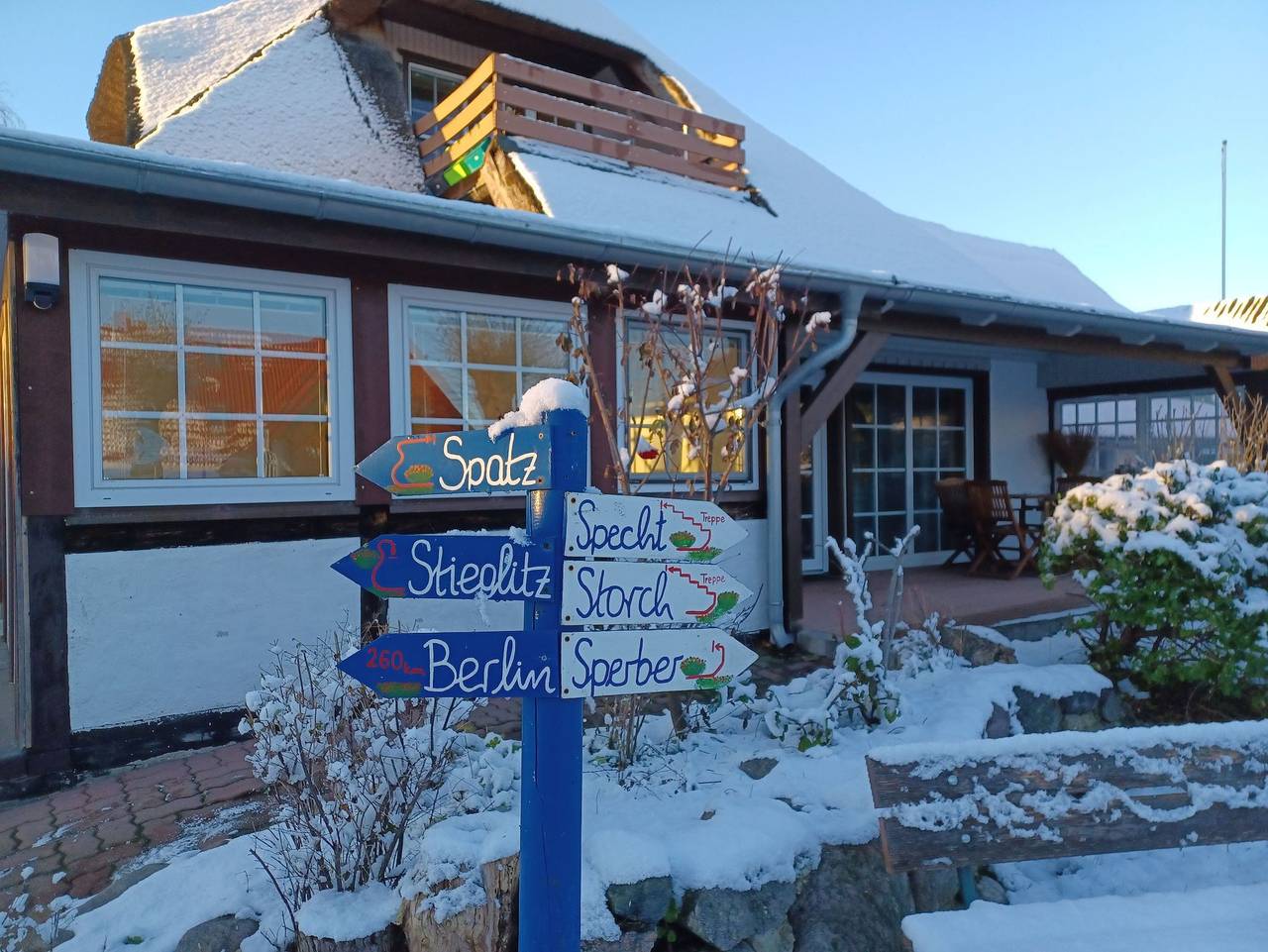 Ganze Ferienwohnung, Haus 1795  Sperber - Haus 1795 Sperber in Wustrow, Fischland