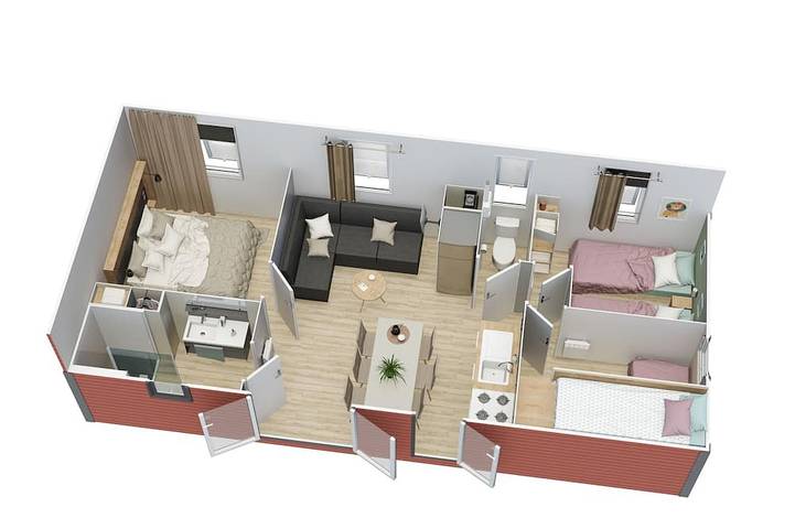 Location de vacances pour 9 personnes, avec piscine ainsi que terrasse et jacuzzi, animaux acceptés à Saint-Léger-sur-Dheune