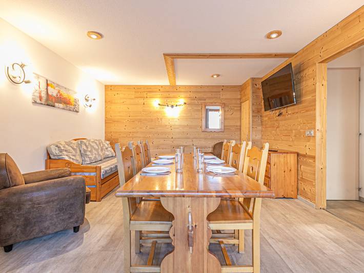 Ganze Wohnung, Renovierte Wohnung für 8 Pers. in Aussois in Aussois, Vanoise-Massiv