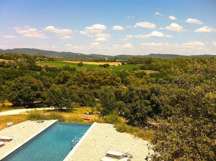 Maison de vacances pour 8 personnes, avec piscine ainsi que jardin et terrasse