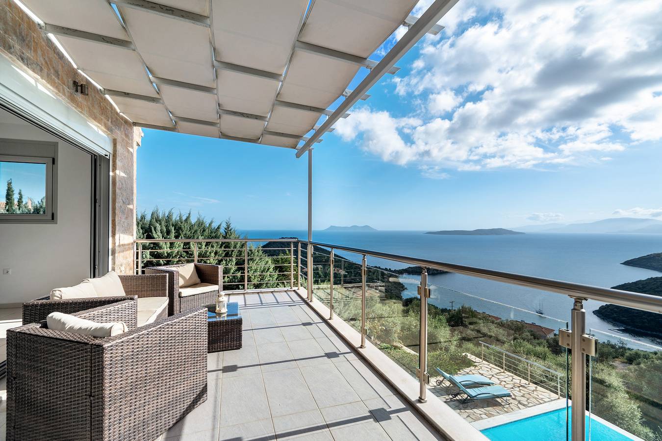 Villa 'Villa Porto Katsiki' with Sea View, Wi-Fi and Air Conditioning in Syvota (Lefkada), Greece