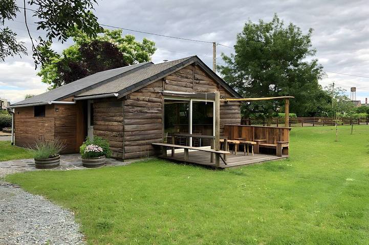 Maison de vacances pour 4 personnes, avec jardin