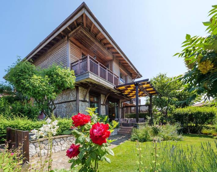 Dom wakacyjny dla 6 osób, z Balkon i Jacuzzi oraz Taras i Ogród w Sozopol