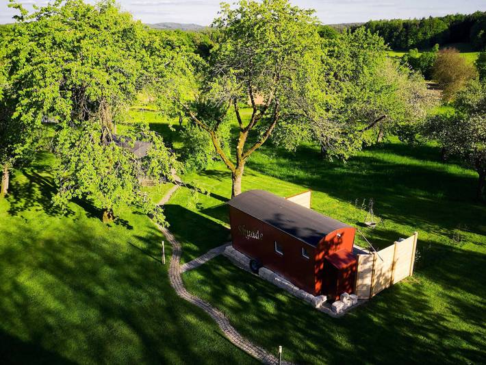 Ferienwohnung für 3 Personen, mit Terrasse und Garten sowie Pool und Sauna in Gräfenberg - 4