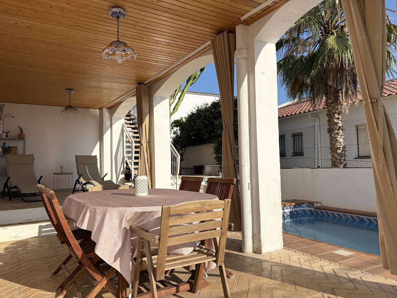 Appartement de vacances entier, R163 Maison Idéale avec Piscine pour Familles in Cunit, Costa Dorada