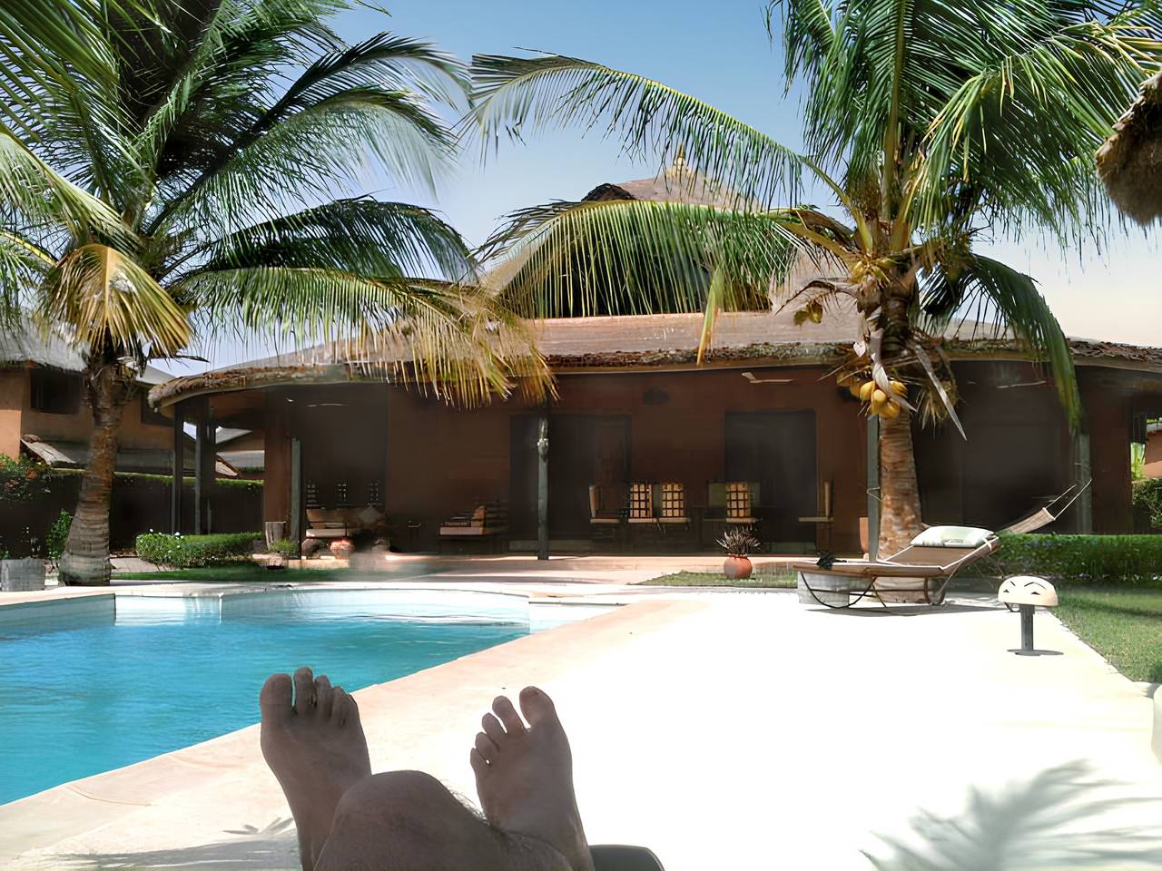 Charmante Villa in Nianing mit privatem Pool in Region Thiès