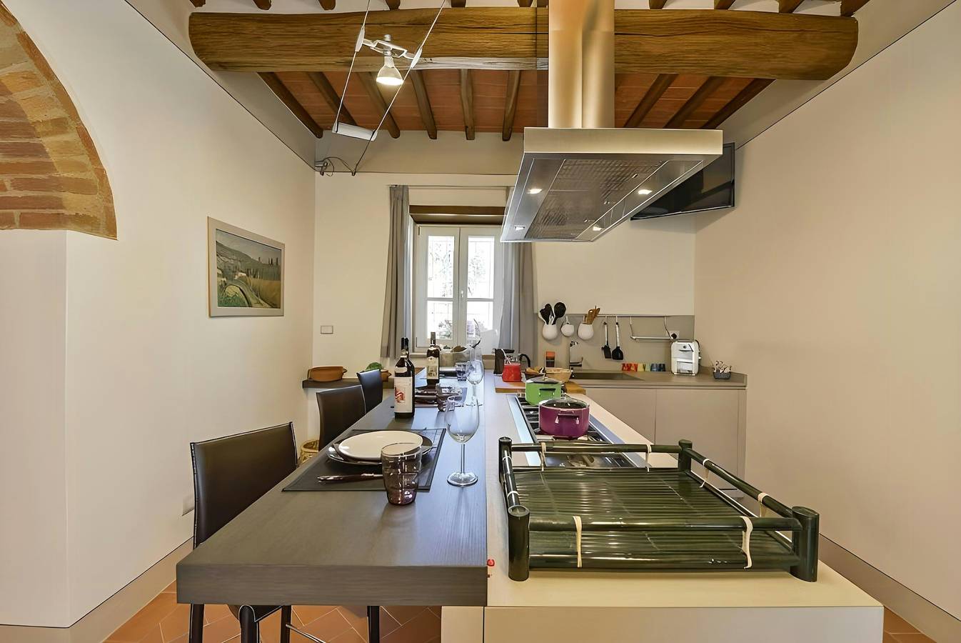 Villa mit Pool und Blick auf die Olivenhaine in Palaia, Pisa Provinz