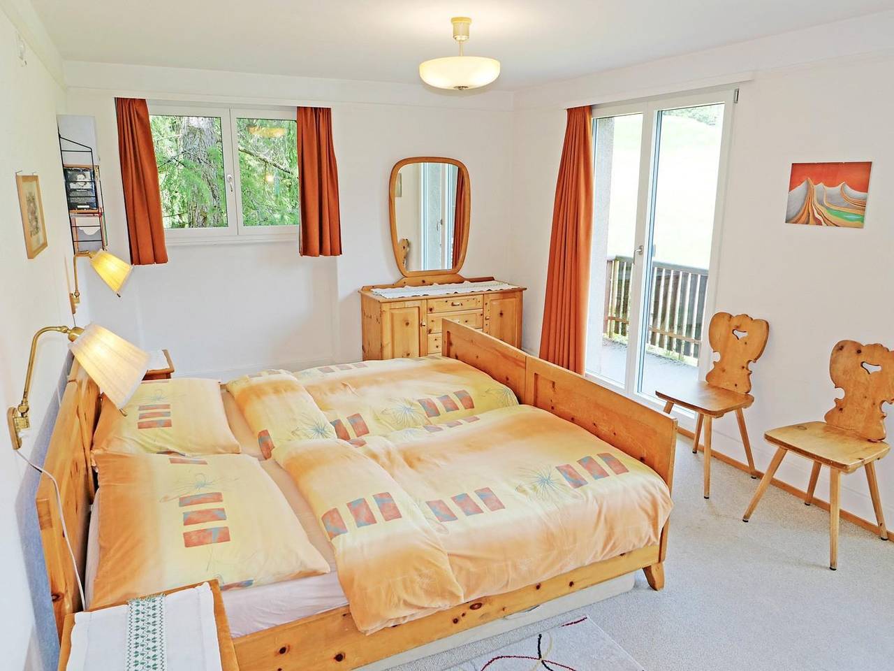 Ganze Ferienwohnung, Haus beim Ahorn in Klosters-Serneus, Plessur Alpen