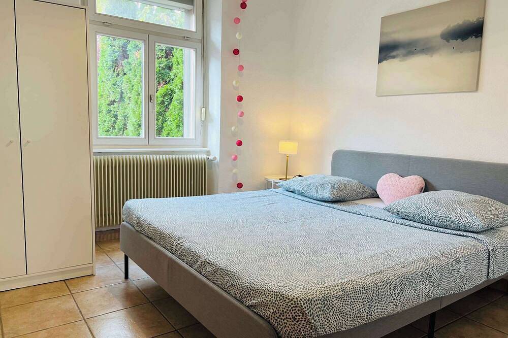 Entire apartment, Gf Central 2 Br w/ Living room + 5mn from Basel in Saint-Louis, Mulhouse region