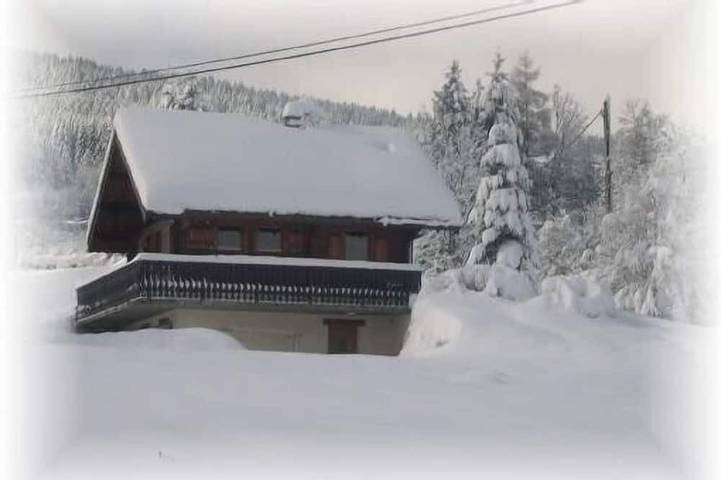Chalet pour 6 personnes, avec balcon et jardin, animaux acceptés à Xonrupt-Longemer