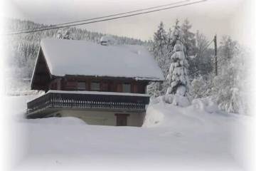 Gîte pour 6 personnes, avec jardin et balcon, animaux acceptés dans Lac de Longemer