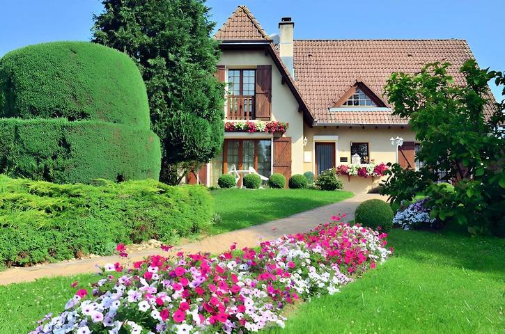 Chambre d’hôte pour 3 personnes, avec jardin