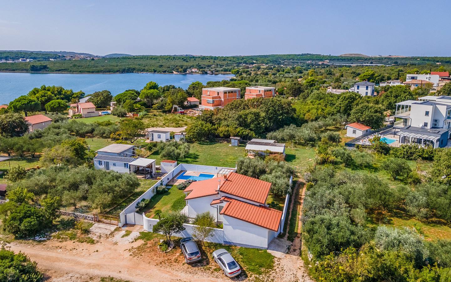 Villa für 4 Personen mit Pool in Pula-Medulin, Pomer