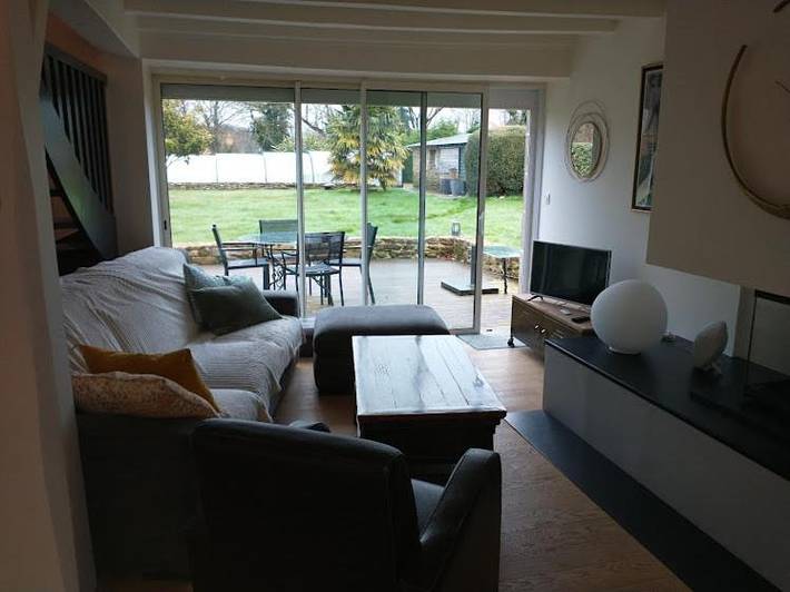 Location de vacances pour 8 personnes, avec jardin ainsi que piscine et vue à Plumergat - 2