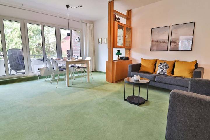 Ferienwohnung für 4 Personen, mit Balkon und Balkon/Terrasse auf Langeoog
