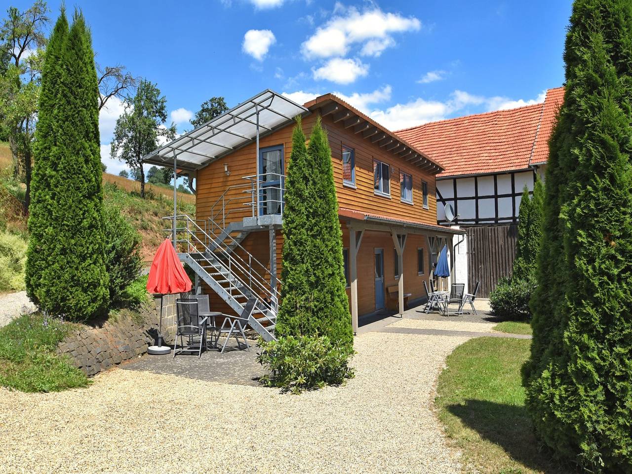 Ferienhaus für 50 Personen mit Garten in Bad Wildungen, Waldecker Land