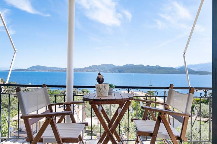 Studio for 2 personer, med balkon i Grækenland